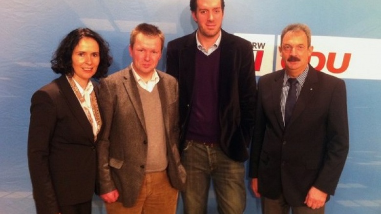 Fred eric Tewes und Christoph Fiévet in den CDU-Kreisvorstand Rhein-Sieg gewählt Fred eric Tewes und Christoph Fiévet in den CDU-Kreisvorstand Rhein-Sieg gewählt