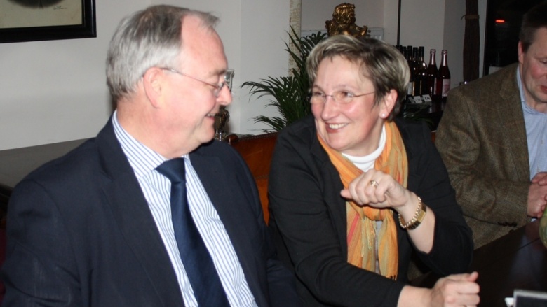 Hartmut Beckschäfer bei der Frauen Union Wachtberg