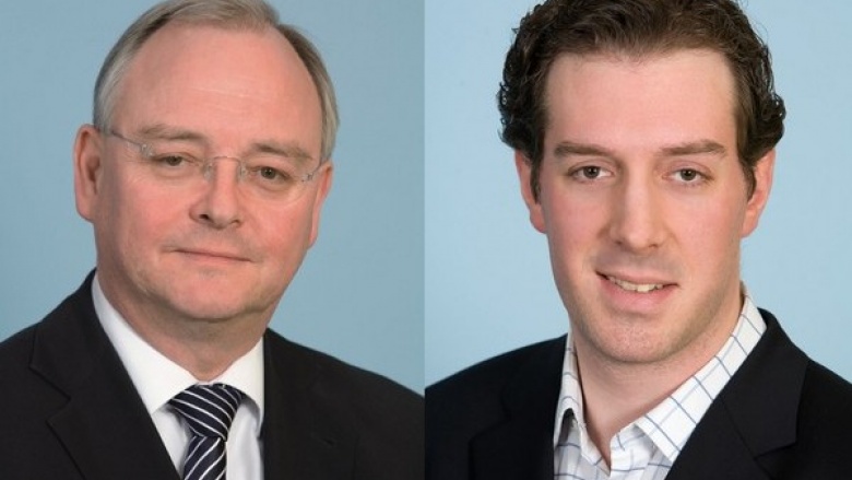 Hartmut Beckschäfer und Fred eric Tewes