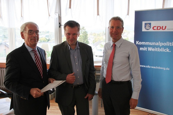 40 Jahre CDU in Wachtberg - Mitgliederversammlung in Niederbachem (August 2012)