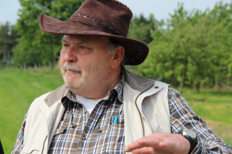 Beckschäfer vor Ort in Adendorf und Werthhoven (Mai 2014)