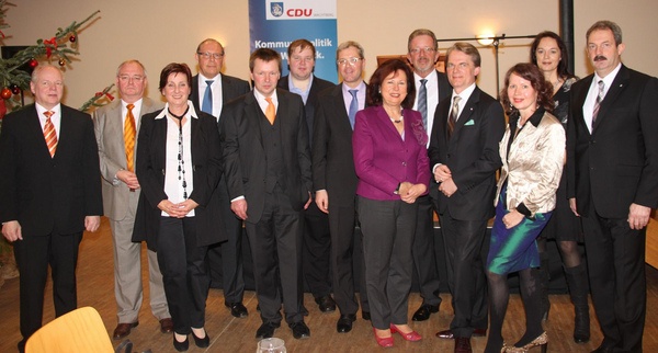 CDU-Neujahrsemfpang in Niederbachem (Januar 2013)