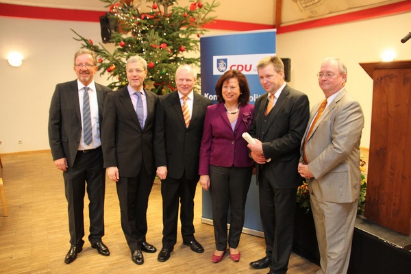 CDU-Neujahrsemfpang in Niederbachem (Januar 2013)
