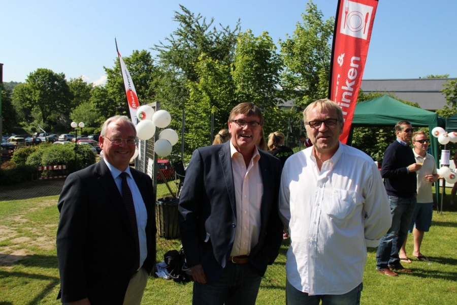 Eröffnung der neuen Beachvolleyballanlage am Schulzentrum Berkum (Mai 2014)