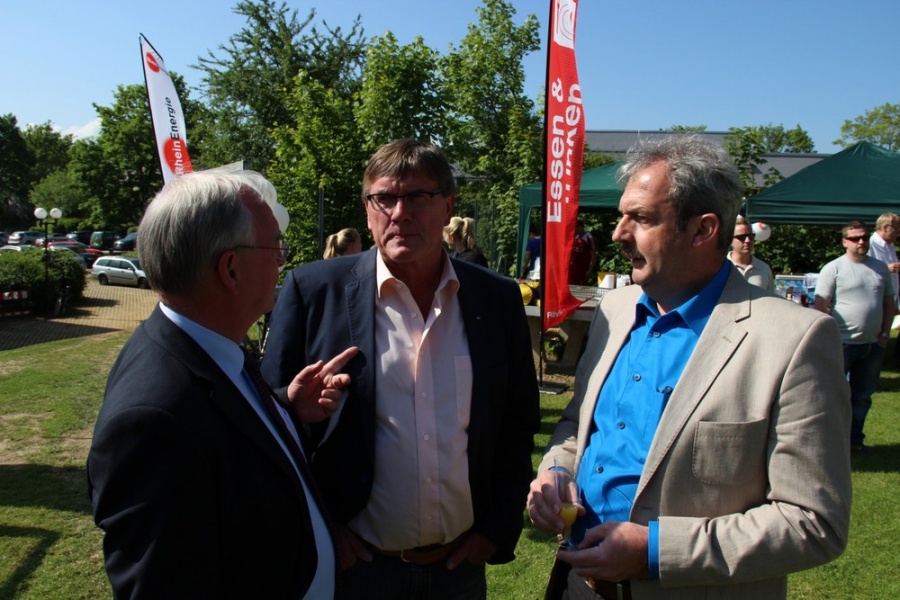 Eröffnung der neuen Beachvolleyballanlage am Schulzentrum Berkum (Mai 2014)