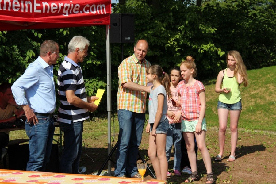 Eröffnung der neuen Beachvolleyballanlage am Schulzentrum Berkum (Mai 2014)