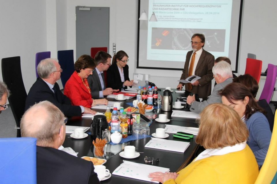 Marie Luise Dött MdB in Wachtberg (April 2014)