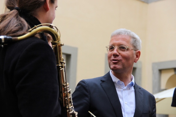 Norbert Röttgen zu Besuch auf der Landpartie auf Burg Adendorf (Mai 2013)