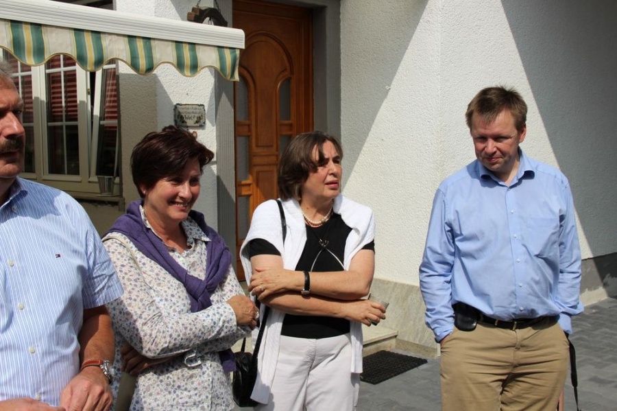 Sommerspaziergang mit Norbert Röttgen durch Wachtberg (Juli 2013)