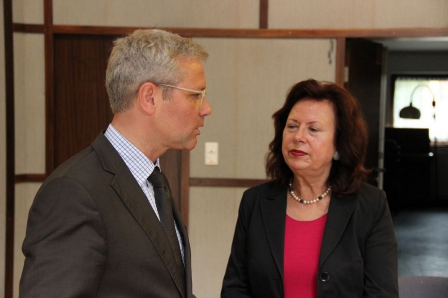 In Wachtberg im Gespräch: Energieexpertin Prof. Claudia Kemfert (Juli 2013)