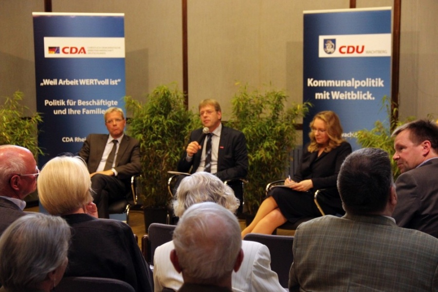 In Wachtberg im Gespräch: Energieexpertin Prof. Claudia Kemfert (Juli 2013)
