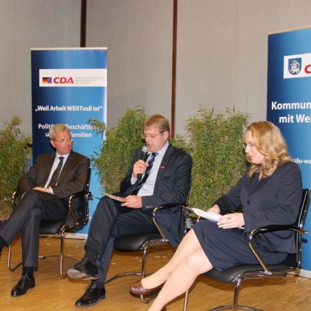 In Wachtberg im Gespräch: Energieexpertin Prof. Claudia Kemfert (Juli 2013)