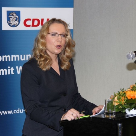 In Wachtberg im Gespräch: Energieexpertin Prof. Claudia Kemfert (Juli 2013)