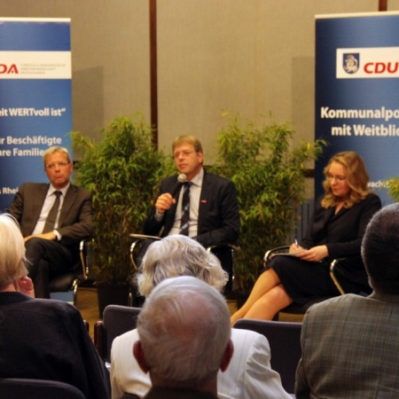 In Wachtberg im Gespräch: Energieexpertin Prof. Claudia Kemfert (Juli 2013)