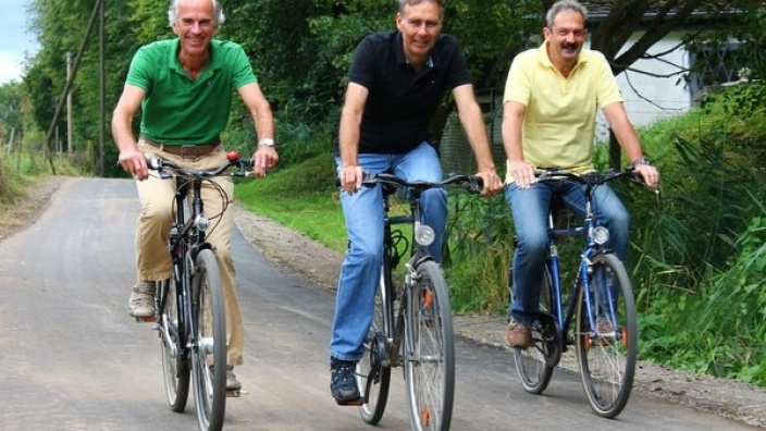 Teil des Radwegenetzes Wachtberg neu asphaltiert