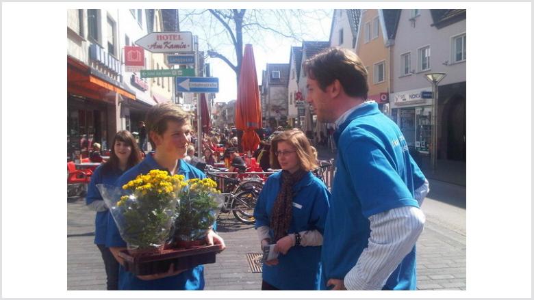JUnge Unterstützer