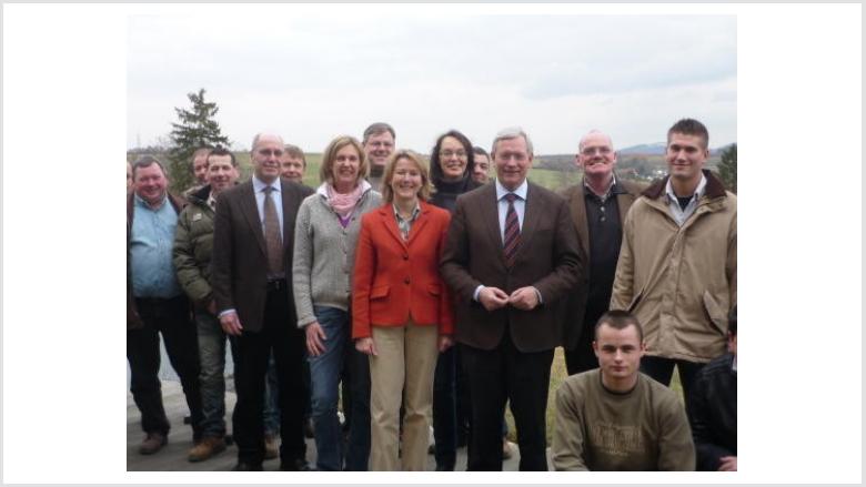 Landwirtschaftsminister Uhlenberg zu Gast in Wachtberg