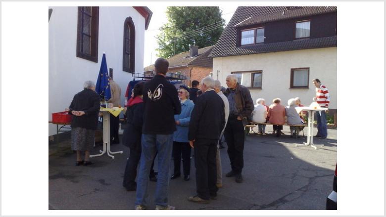 Gut besuchter Frühschoppen der CDU beim Patronatsfest in Holzem Gut besuchter Frühschoppen der CDU beim Patronatsfest in Holzem