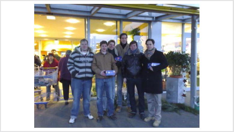 Erfolgreiche Weihnachtsaktion der JU Wachtberg in Berkum