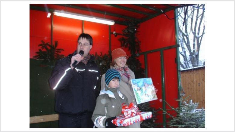 CDU beim Weihnachtsmarkt in Fritzdorf - Junge Künstler wurden ausgezeichnet