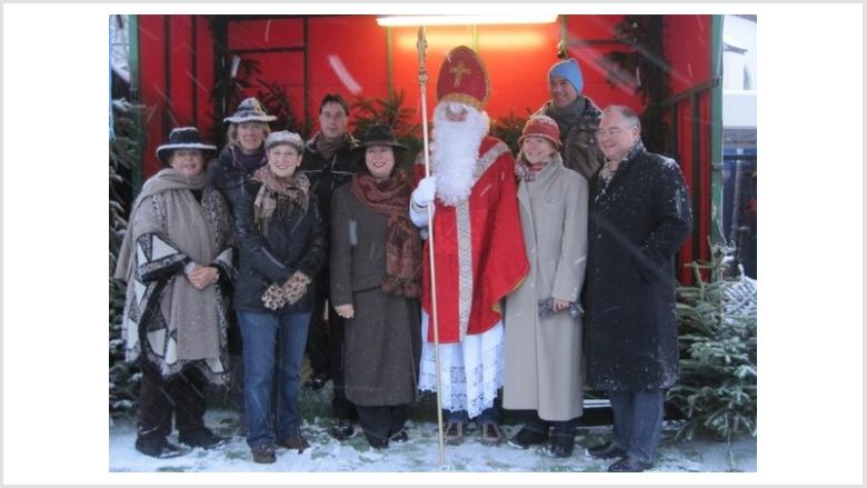 CDU beim Weihnachtsmarkt in Fritzdorf - Junge Künstler wurden ausgezeichnet