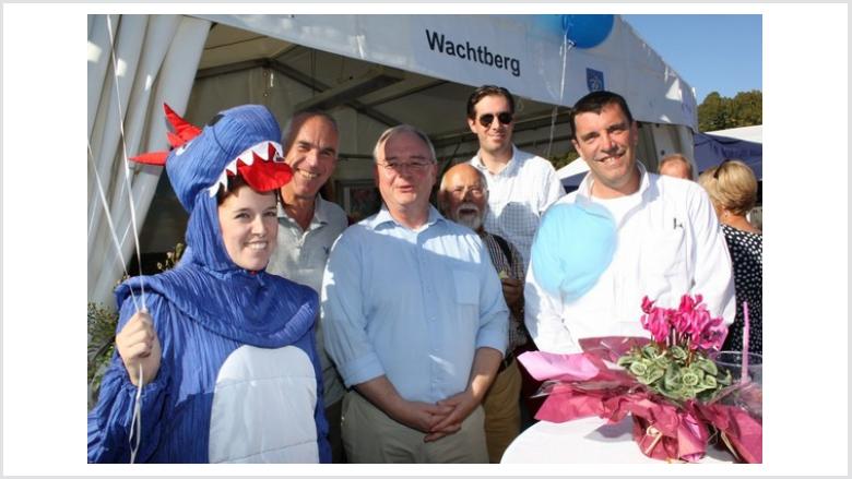 Tolle Werbung für die Gemeinde Wachtberg beim Deutschlandfest und NRW-Tag in Bonn
