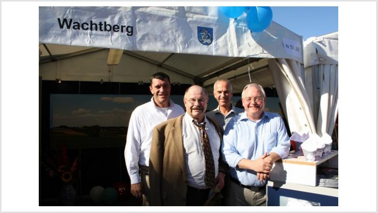 Tolle Werbung für die Gemeinde Wachtberg beim Deutschlandfest und NRW-Tag in Bonn