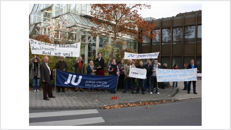 In Sankt Augustin ist das Feld noch lange nicht bestellt - was würde Konrad dazu sagen?