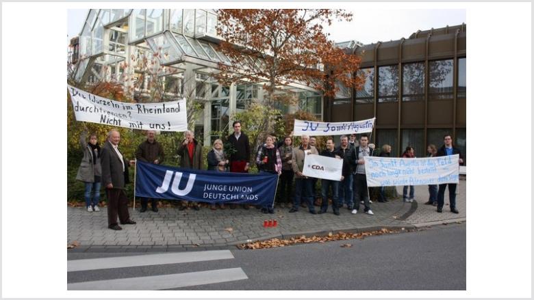 In Sankt Augustin ist das Feld noch lange nicht bestellt - was würde Konrad dazu sagen?