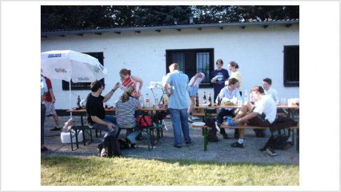 Gute Stimmung beim JU-Grillfest vor der Sommerpause