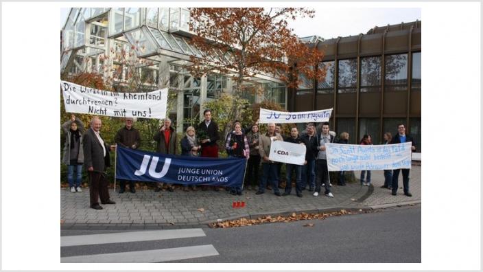 In Sankt Augustin ist das Feld noch lange nicht bestellt - was würde Konrad dazu sagen?