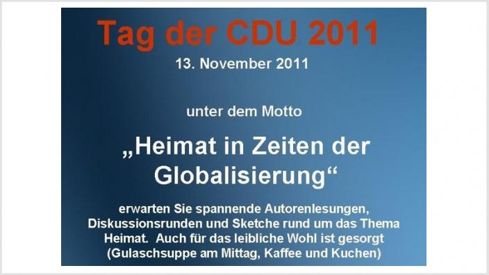 TERMINHINWEIS: Was bedeutet Heimat in Zeiten der Globalisierung?