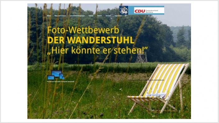 Fotowettbewerb: Wanderstühle gehen in Wachtberg auf Reisen - jetzt teilnehmen!